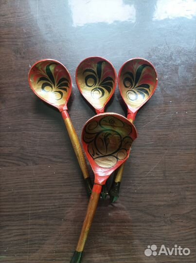 Деревянные ложки СССР