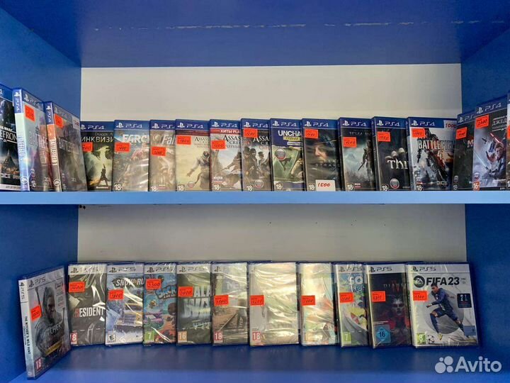 Лицензионные диски для PS4/PS5