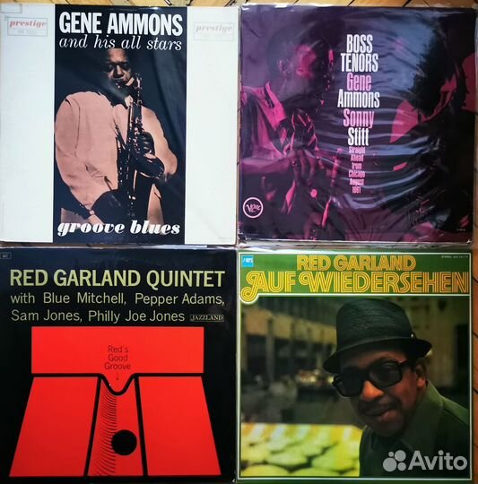 Red Garland, Monk, Gene Ammons, Mingus и др
