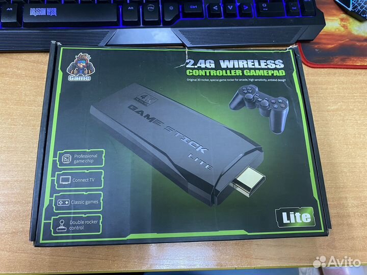 Игровая приставка Game stick lite 64gb