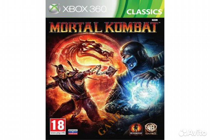 Mortal Kombat xbox 360 ТЦ Юбилейный / Донат