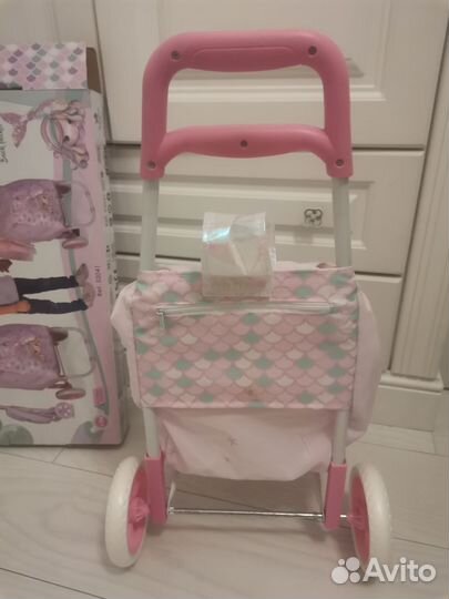 Сумка тележка на колёсах детская