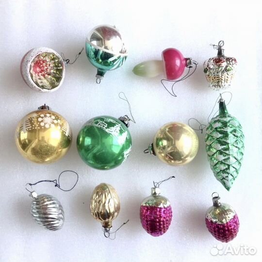 Елочные игрушки СССР