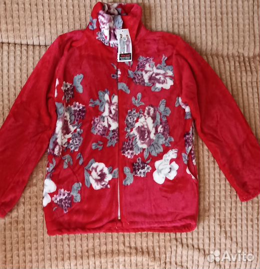 Плюшевый домашний костюм