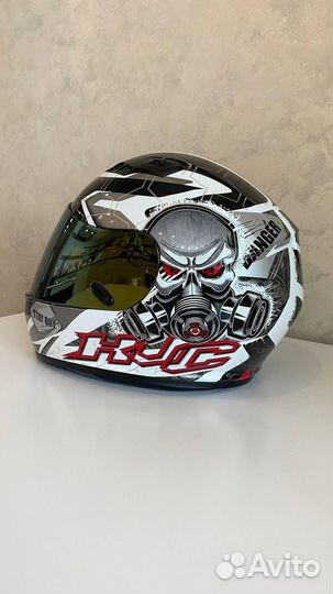 Шлем hjc cs15 (M) + визор gold