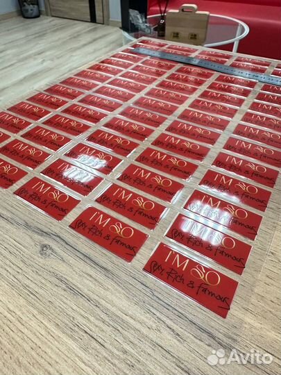 Наклейки на любую поверхность (UV DTF наклейки)