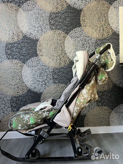 Санки коляска ника