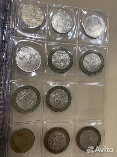 Большая коллекция монет