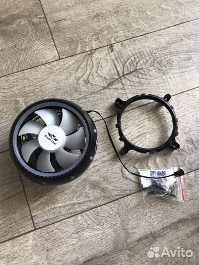 Кулер для процессора новый с подсветкой