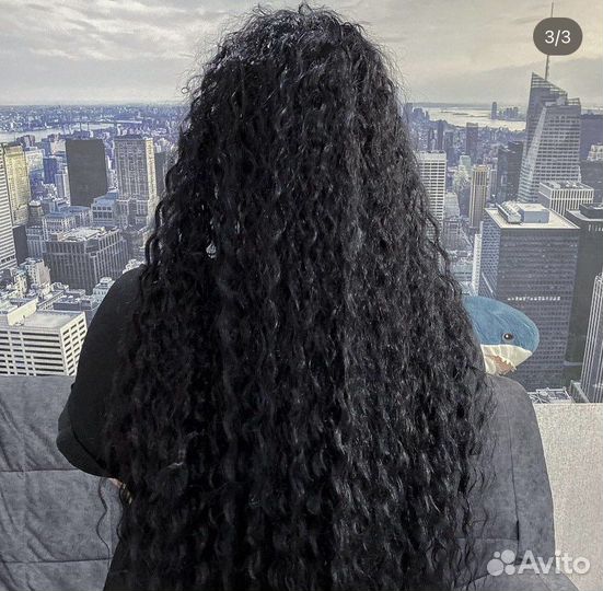 Новый комплект трессовых афрокудрей 75см