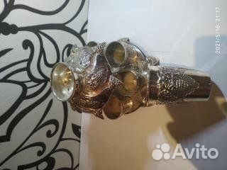 Старый винный сервиз металл