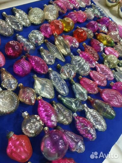 Елочные игрушки ссср.Льдинки