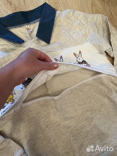 Свитшот для кормления ребенка