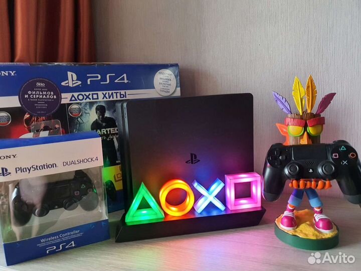 Ps4 slim 500Gb + 2 джойстика/обмен