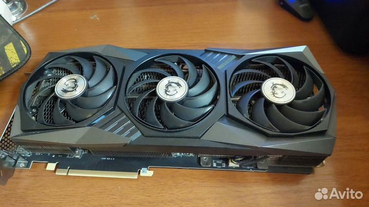 Видеокарта rtx 3060 MSI Gaming X