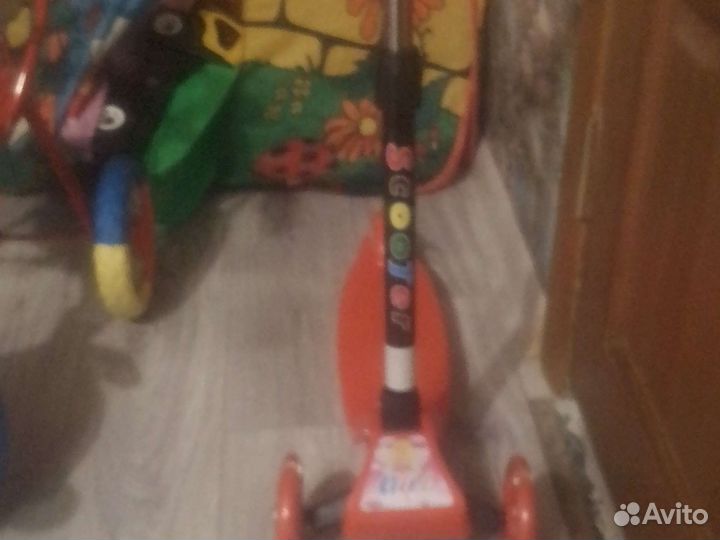 Самокат детский трехколесный