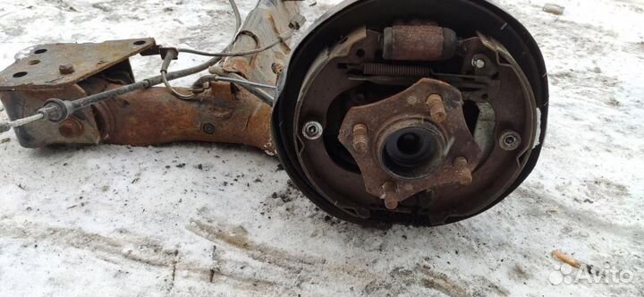 Балка задняя Nissan AD Y12 2009