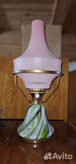 Настольные лампы и плафоны СССР винтаж