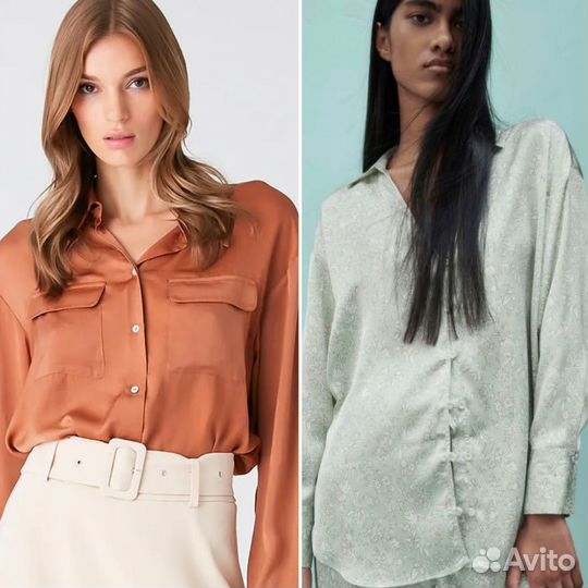 Женские блузки M L 44 46 48