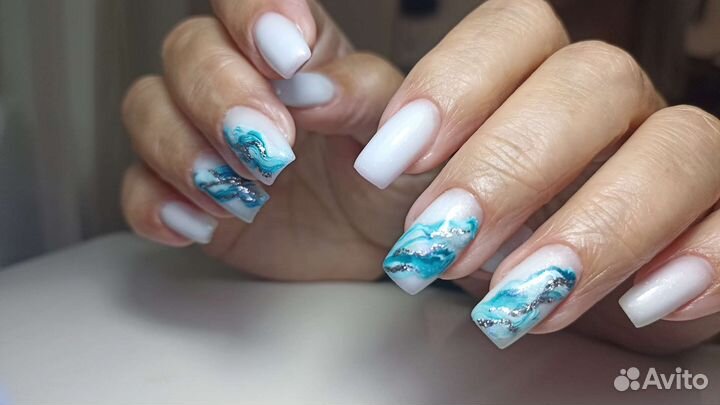 Маникюр гель лак