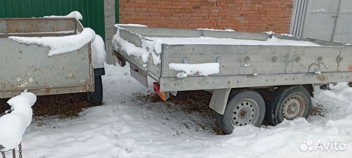 Прицеп бортовой Тонар 83101, 2003