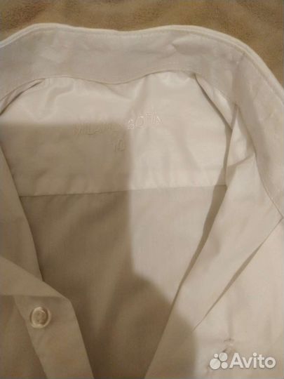 Рубашка белая р.140-146.см