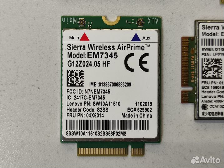 Модемы 4G LTE / Wi-Fi / Bluetooth модули