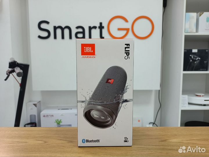 Портативная колонка JBL Flip 5 / Grey