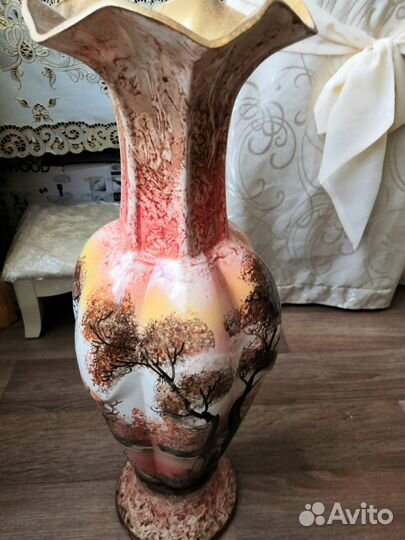 Керамическая ваза