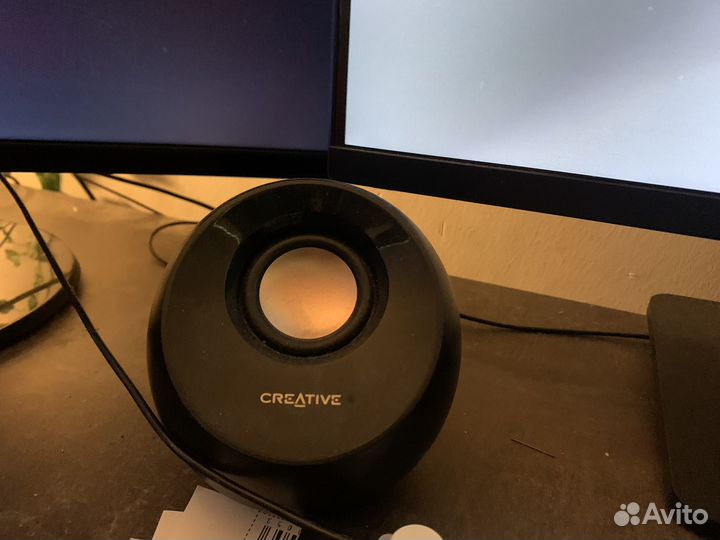 Компьютерные колонки Creative Pebble Pro Black