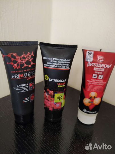 Очищающая паста для кожи + защитный крем