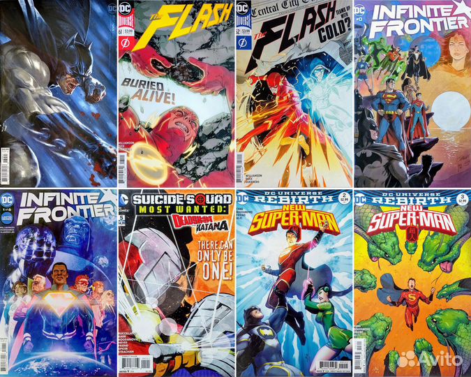 Комиксы на английском DC. Часть 2