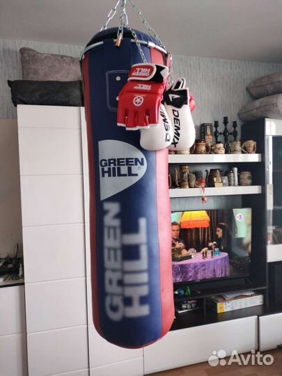 Боксерский мешок green hill