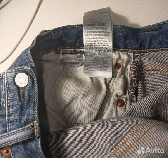 Мужские джинсы levis 501 w30 l32