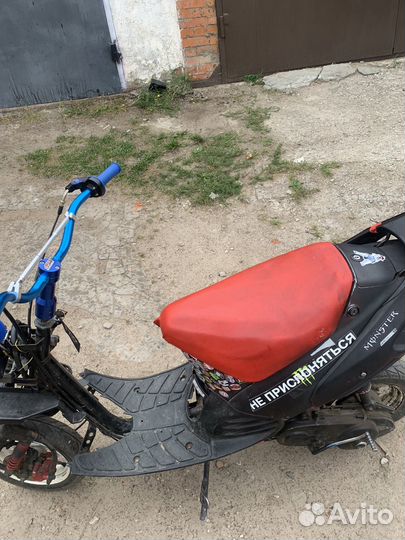 Suzuki sepia zz стант