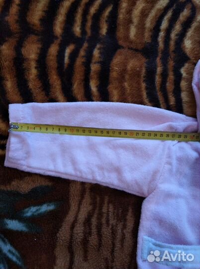 Халат махровый для девочки