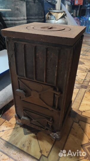 Печь буржуйка чугунная