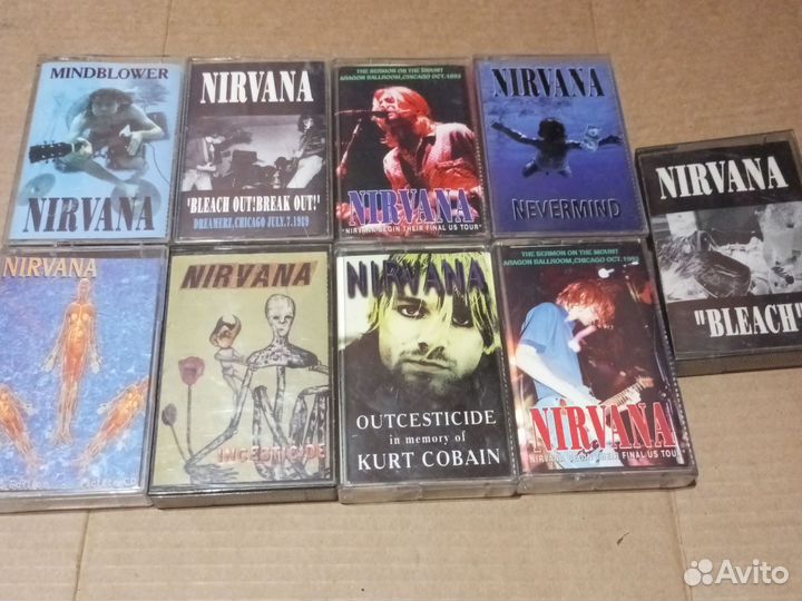 Аудиокассеты Nirvana