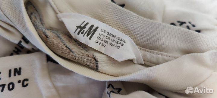 Лонгслив H&M на мальчика р 140