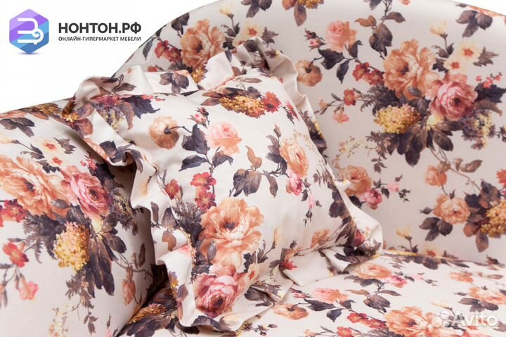 Диван выкатной Милана эконом бежево-серый