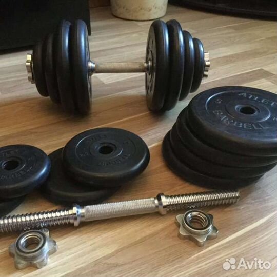 Гантели, диски, штанги