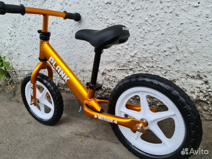 Беговел Plank Meteor Gold Новый (Сверхлегкий)