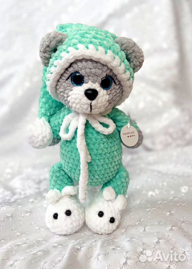 Игрушки из плюшевой пряжи