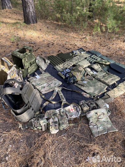 Комлект бронежилет плитник панцирь ссо