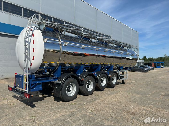 Полуприцеп пищевая цистерна Рускомтранс ППЦ 27 м3, 2024