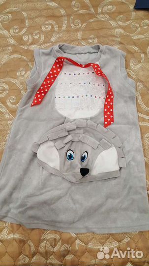 Новогодний костюм ёжика