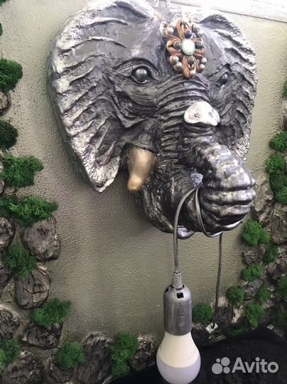 Светильник слон