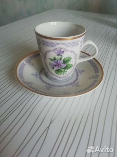 Сервиз фарфор ГДР Германия Fine China Lichte