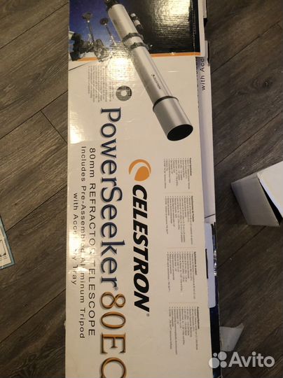 Телескоп celestron PowerSeeker 80 EQ