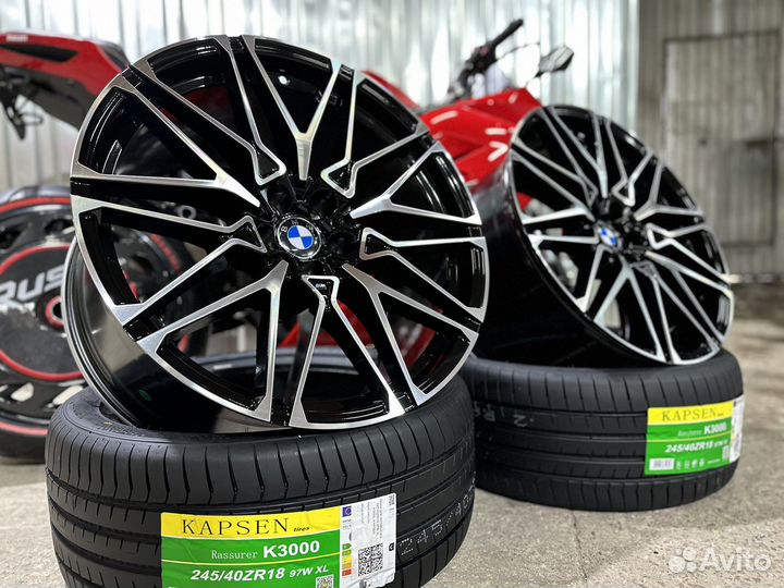 Разноширокие диски RE 818 R21 5-112 10/11.5J